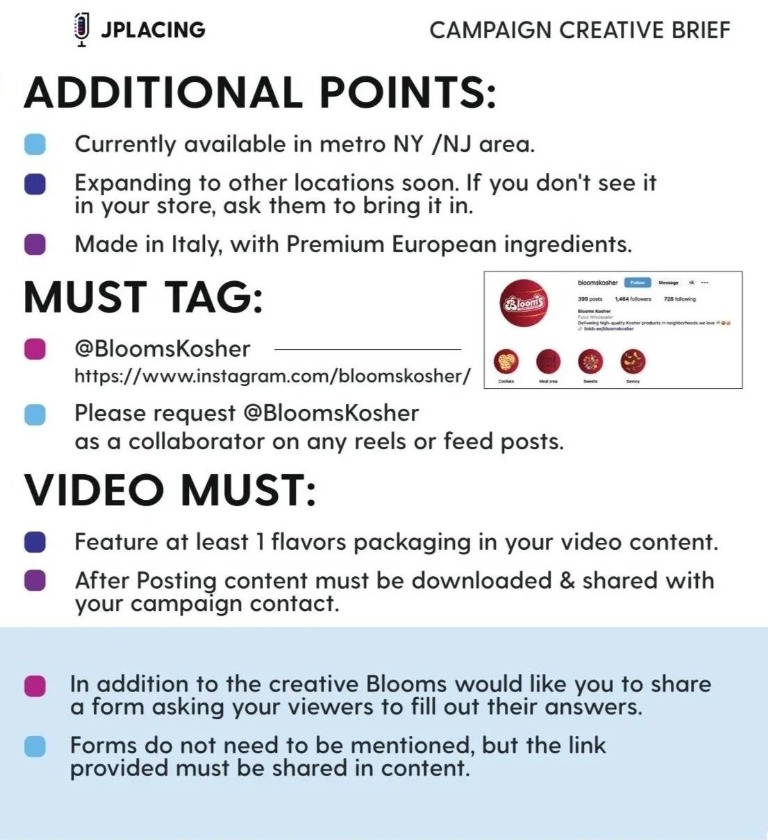 Campaign creative brief